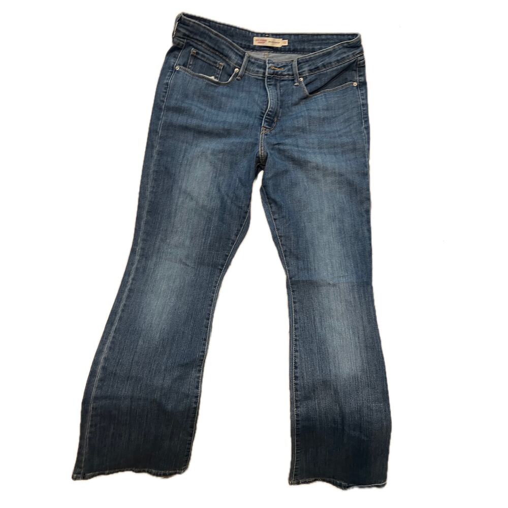 Levi's Signature Mid-Rise Bootcut Jeans Womans L 12M 31x32